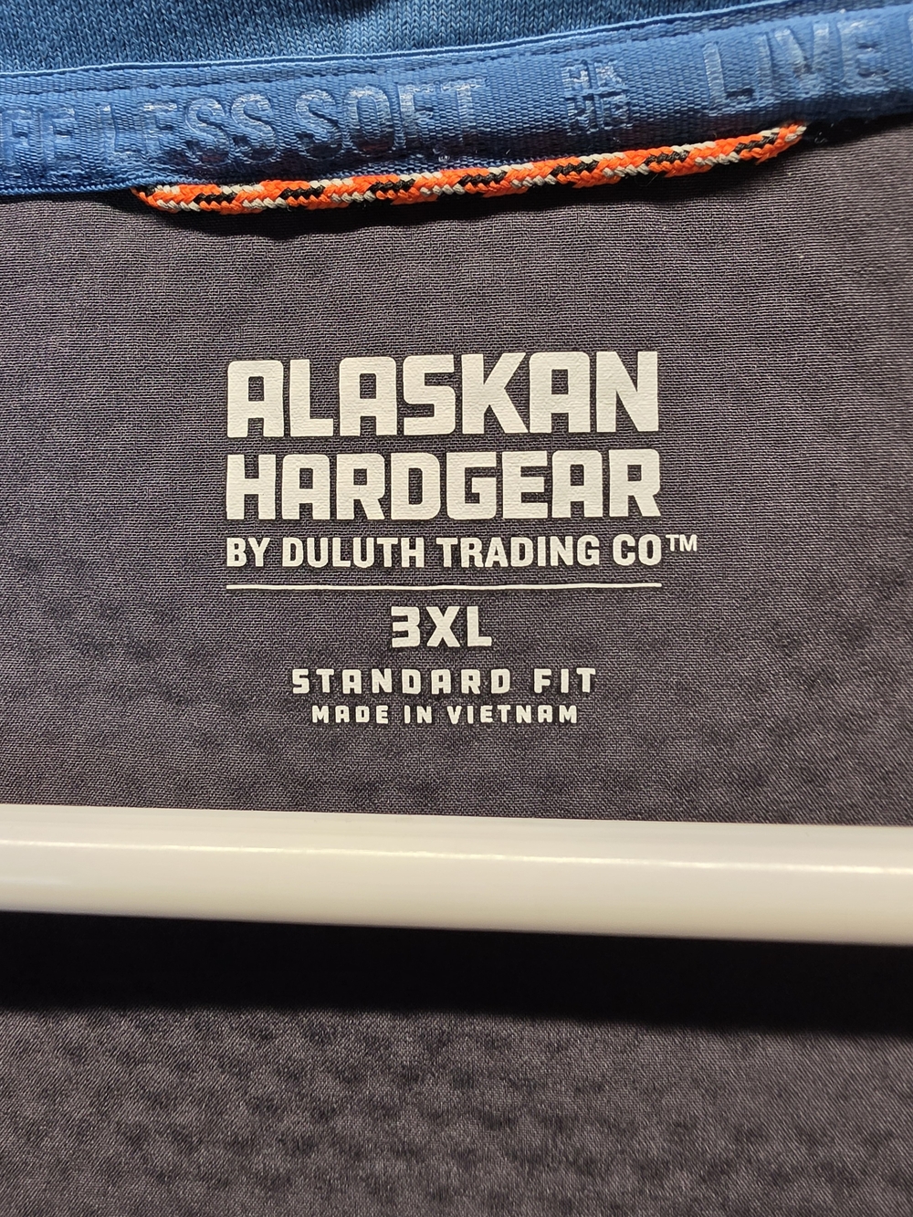 Blue Alaskan Hardgear by Duluth Trading Co. AKHG Crosslayer 1/4 zip fleece - Picture 3 of 15